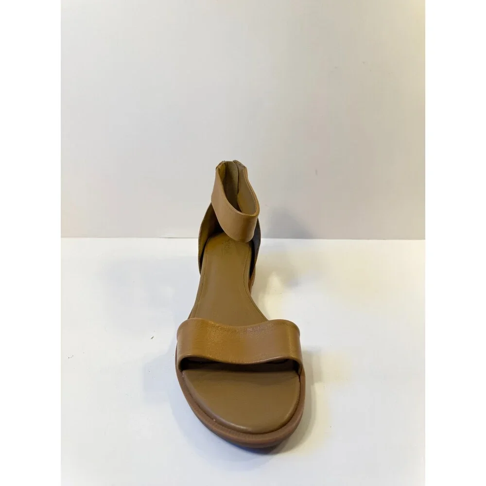 Seychelles Honeysuckle Sandals Womens Brown Leather US 9.5